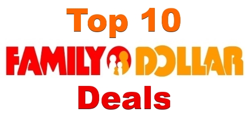 Top 10 Family Dollar Deals For 1/26-2/01