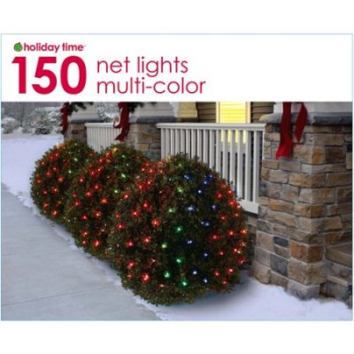 Walmart – Holiday Time Net Christmas Lights Multi, 150 Count Only $5.49 (Reg $8.98) + Free Store Pickup