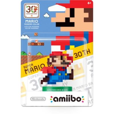 Walmart – Mario Modern Color 30th Anniversary Series Amiibo (Universal) Only $3.96 (Reg $9.80) + Free Store Pickup