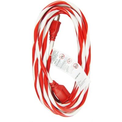 Walmart – WorkChoice 25′ 1-Outlet Outdoor Candy Cane Striped Extension Cord Only $4.87 (Reg $9.97) + Free Store Pickup