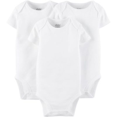 Walmart – Child Of Mine By Carter’s Newborn Baby Boy, Girl or Unisex Short Sleeve Bodysuit, 3 Pack Only $5.50 (Reg $6.97) + Free Store Pickup