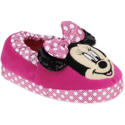 Walmart – Minnie Mouse Toddler Girls’ Slippers Only $3.88 (Reg $9.97) + Free Store Pickup