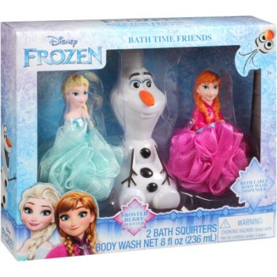 Walmart – Disney Frozen Bath Time Friends Set, 3 pc Only $2.96 (Reg $9.88) + Free Store Pickup