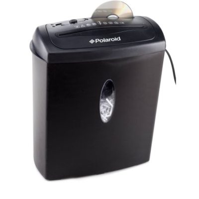 Walmart – Polaroid PRS-F-04W Paper Shredder with 8-Sheet Shred Capacity and CD Shred Only $47.97 (Reg $54.99) + Free Store Pickup