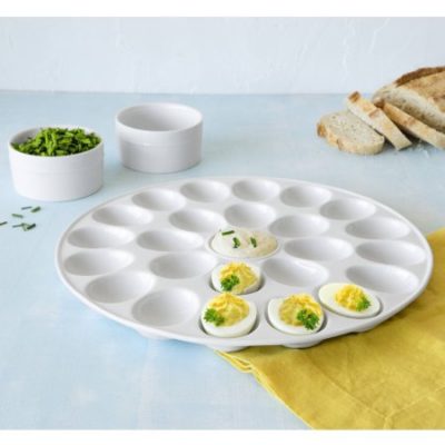 Walmart – Better Homes and Gardens Porcelain Egg Platter with Round Ramekins Only $9.96 (Reg $14.98) + Free Store Pickup