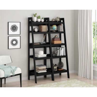 Walmart – Altra Metal Ladder Bookcase, Set of 2, Black Only $89.00 (Reg $99.00) + Free Shipping