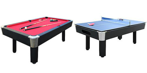 Sears – Sportcraft 7′ Red Billiard Table w/ Table Tennis Top Only $399.99 (Reg $699.99) + Free Store Pickup