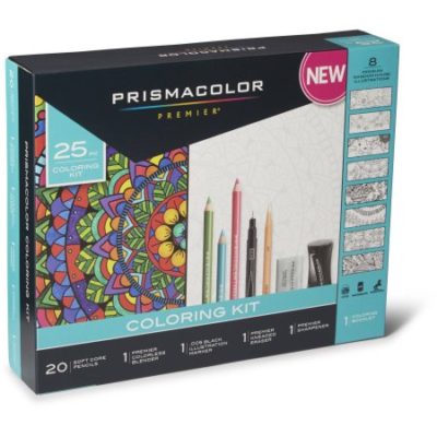 Walmart – Prismacolor Premier Soft Core Pencils Adult Coloring Book Kit Only $14.98 (Reg $24.97) + Free Store Pickup