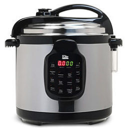 Walmart – Elite Platinum EPC-678SS 6Qt. Electric Stainless Steel Pressure Cooker with Stainless Steel Only $95.07 (Reg $109.99) + Free Shipping