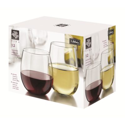 Kmart – Libbey Stemless Wine Party 12-Pc. Glass Set Only $16.49 (Reg $24.99) + Free Store Pickup