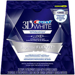 Kmart – 3D White Luxe Whitestrips Supreme FlexFit – Teeth Whitening Kit 14 Treatments Only $54.99 (Reg $59.99) + Free Store Pickup