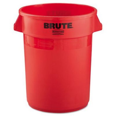 Walmart – Rubbermaid Commercial 32 Gal Red Plastic Round Brute Container Only $30.25 (Reg $79.30) + Free Store Pickup