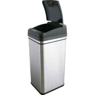 Walmart – iTouchless Deodorizer Filtered Infrared Sensor Automatic Touchless Trash Can, 13 Gallon, Stainless-Steel Only $59.96 (Reg $69.98) + Free 2-Day Shipping