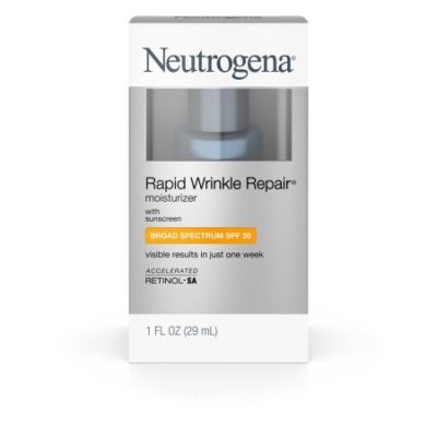 Walmart – Neutrogena Rapid Wrinkle Repair Moisturizer With Broad Spectrum SPF 30 Sunscreen, 1 Fl. Oz. Only $16.98 (Reg $19.97) + Free Store Pickup