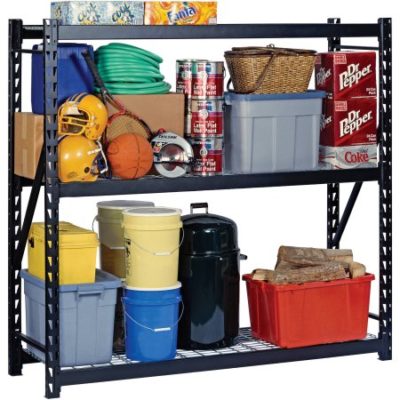 Walmart – Edsal 72″H x 72″W x 24″D Steel Welded Storage Rack, Black Only $107.41 (Reg $179.00) + Free Shipping