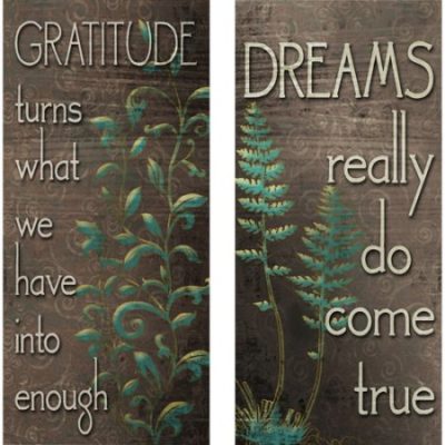 Walmart – Gratitude and Dreams, Set of 2 Only $10.11 (Reg $13.50) + Free Store Pickup