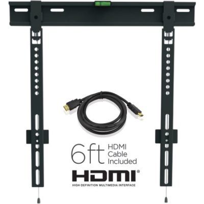 Walmart – Ematic Low Profile Universal Wall Mount for 23″ to 55″ TVs with HDMI Cable Only $9.99 (Reg $24.90) + Free Store Pickup