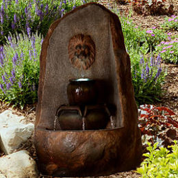 Sears – Pure Garden LED Lighted Outdoor Rock Fountain with Pump Only $138.00 (Reg $154.95) + Free Shipping