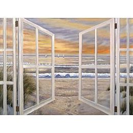 Sears – Trademark Fine Art 35×47 inches Elongated Window On Canvas by Joval 35X47 Only $99.83 (Reg 116.99) + Free Shipping