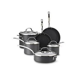 Sears – Kenmore 10 pc. Hard Anodized Interior Cookware Set Only $99.99 (Reg $179.99) + Free Shipping