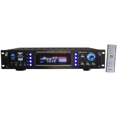 Walmart – Pyle P3201ATU 3000-Watt Hybrid Pre-Amplifier with AM/FM Tuner/USB Only $129.99 (Reg $388.99) + Free 2-Day Shipping