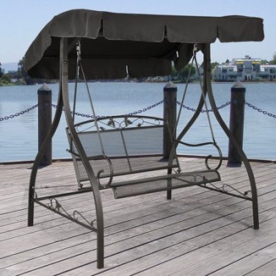 Walmart – Mainstays Jefferson Wrought Iron Outdoor Swing, Seats 2 Only $109.98 (Reg $149.00) + Free Shipping