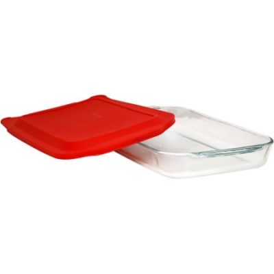 Walmart – Pyrex 4-Quart Oblong Storage Unit with Red Plastic Cover Only $16.72 (Reg $21.34) + Free Store Pickup