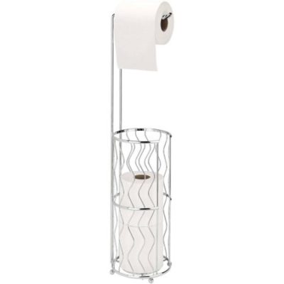 Walmart – Bath Bliss Toilet Paper Holder and Reserve, Wave Design Only $11.59 (Reg $17.50) + Free Store Pickup