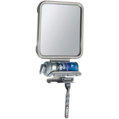 Walmart – InterDesign Forma Suction Fog Free Shower Shaving Mirror with Shaving Cream and Razor Holder for Bathroom, Brushed Stainless Only $21.00 (Reg $26.39) + Free Store Pickup