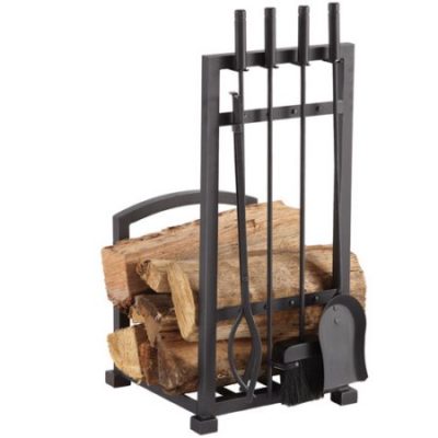 Walmart – Pleasant Hearth 4-Piece Harper Fireplace Toolset with Log Holder Only $58.19 (Reg $69.99) + Free Shipping