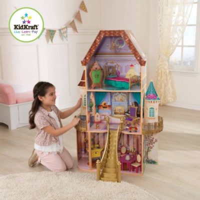 Walmart – Disney Belle Enchanted Dollhouse with Furniture, by KidKraft Only $99.99 (Reg $159.97) + Free Shipping