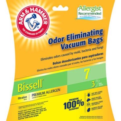 Walmart – Arm & Hammer 9-Pack Odor Eliminating Vacuum Bags, Bissell 7 ™ Premium Allergen Only $6.61 (Reg $8.18) + Free Store Pickup