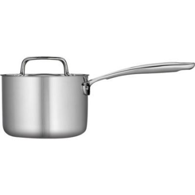 Walmart – Tramontina 1.5-Qt Tri-Ply Clad Sauce Pan with Lid, Stainless Steel Only $34.98 (Reg $64.22) + Free Store Pickup