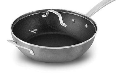 Sears – Calphalon Calphalon Classic Nonstick 12-Inch Jumbo Fryer Pan with Cover Only $39.99 (Reg $59.99) + Free Store Pickup