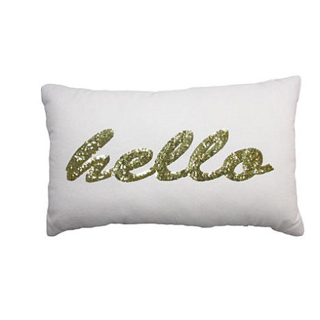 Sears – Hello Decorative Pillow Only $14.99 (Reg $24.99) + Free Store Pickup