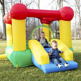 Sears – Hey! Play! Hey! Play! Inflatable Castle Bounce House with Slide Only $199.21 (Reg $214.99) + Free Store Pickup