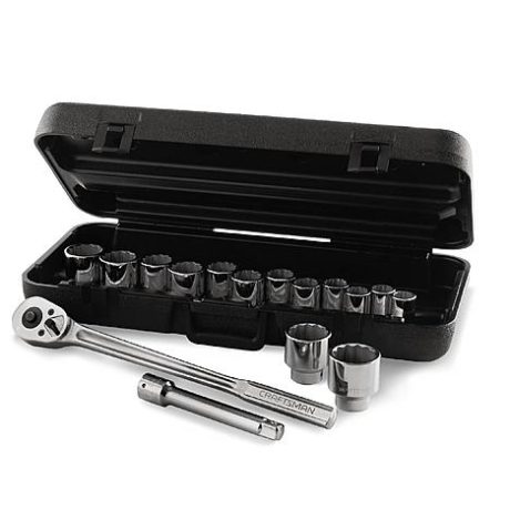 Sears – Craftsman 16 pc. 12. pt. Standard 3/4 in. Dr. Socket Wrench Set Only $124.99 (Reg $249.99) + Free Shipping