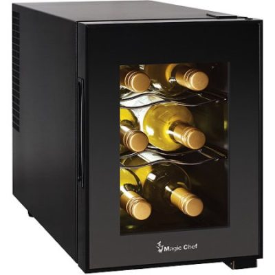 Walmart – Magic Chef 6-Bottle Wine Cooler, Black Only $65.69 (Reg $72.66) + Free 2-Day Shipping