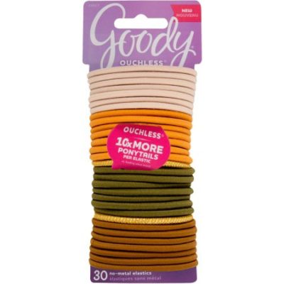 Walmart – Goody Ouchless Elastic Hair Ties, Assorted Primal Neutrals, 30 count Only $1.39 (Reg $3.84) + Free Store Pickup