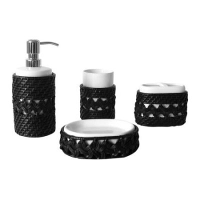 Walmart – Elegant Home Fashions Neligh 4pc Bathroom Accessory Set Only $42.86 (Reg $46.15) + Free 2-Day Shipping