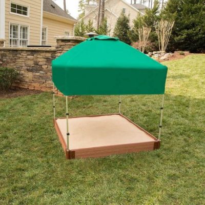 Walmart – 2″ Series 4′ x 4′ x 5.5″ Composite Square Sandbox Kit with Canopy/Cover Only $92.37 (Reg $161.03) + Free Shipping