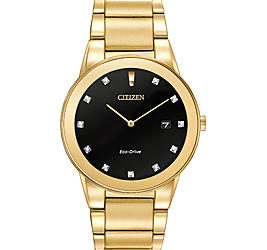 Sears – Citizen Eco-Drive Men’s Axiom Gold Tone Watch with Diamonds Only $262.50 (Reg $350.00) + Free Shipping