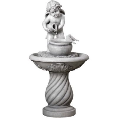 Walmart – Mainstays Cherub Fountain Only $79.99 (Reg $87.55) + Free 2-Day Shipping