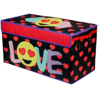 Walmart – EmojiPalls Love Oversized Collapsible Storage Toy Trunk Only $12.92 (Reg $18.00) + Free Store Pickup