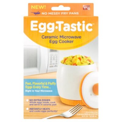 Walmart – Egg-Tastic 19 fl oz Ceramic Microwave Egg Cooker Only $6.84 (Reg $9.88) + Free Store Pickup