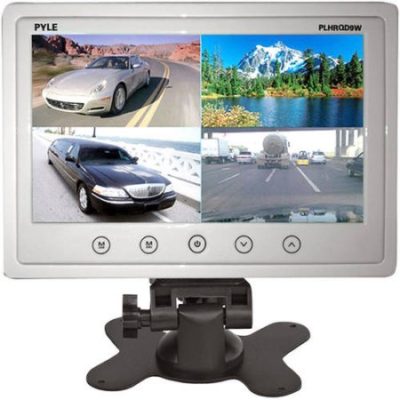 Walmart – Pyle 9” Video Display Monitor, Quad View (4) Source Zone Display, Multiple Source Input, Selectable Viewing Mode, Backup Camera Compatible (White) Only $55.54 (Reg $99.99) + Free 2- Day Shipping