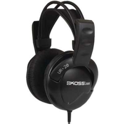 Walmart – Koss UR20 Full-Size Over-The-Ear Headphones, Black Only $16.88 (Reg $29.99) + Free Store Pickup