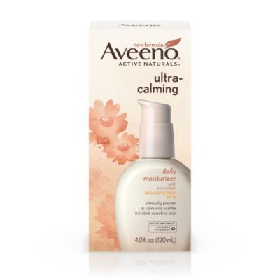 Walmart – Aveeno Ultra-Calming Daily Moisturizer For Sensitive Skin With Broad Spectrum Spf 15, 4 Fl. Oz Only $12.36 (Reg $14.87) + Free Store Pickup