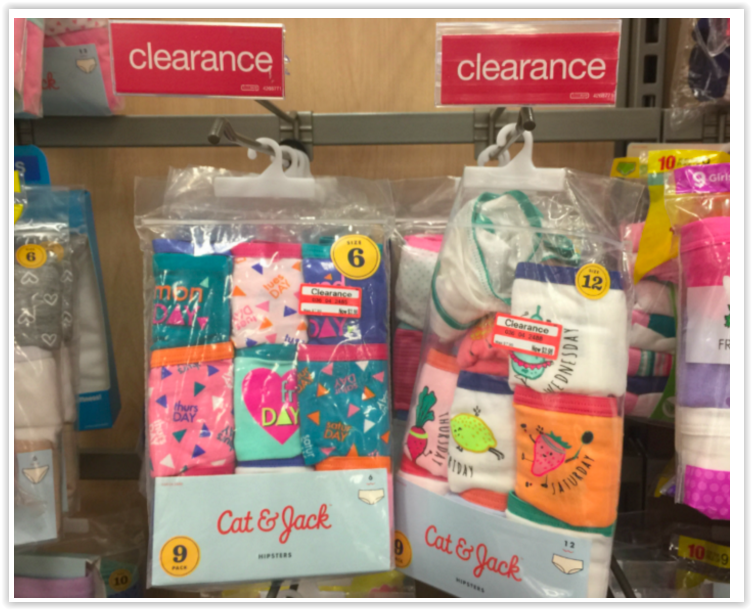 Target Store Clearance Finds – 70% Off Cat & Jack Kid’s Underwear & More