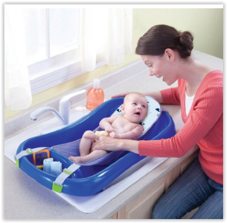 Amazon – The First Years Sure Comfort Deluxe Newborn To Toddler Tub, Blue Only $12.87 (Reg $21.99)